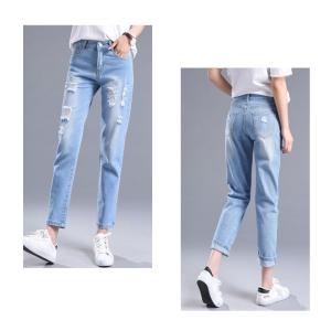 デニムパンツ レディース ダメージデニム 春 ...の詳細画像5