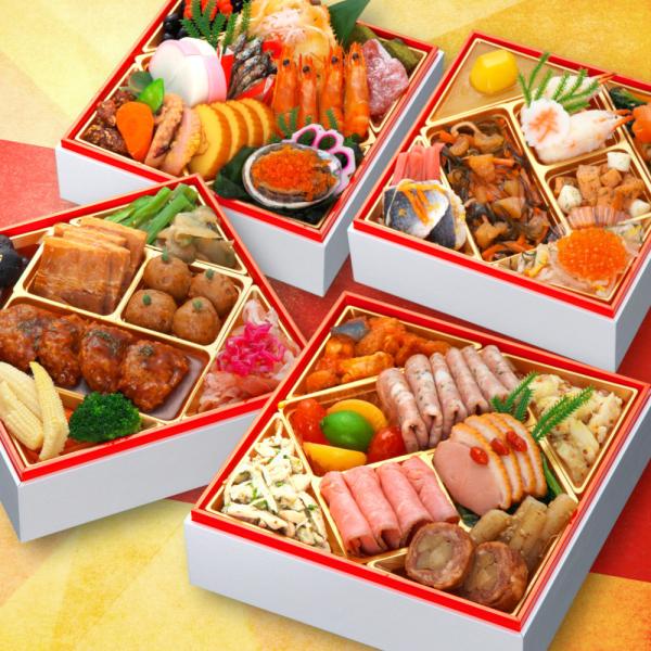 おせち料理 おせち 2026 予約 萬福 肉&amp;海鮮おせち 3人前 4人前 送料無料 お節 お節料理 ...