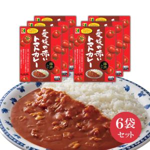 カレー レトルトカレー 6食分 愛媛の赤いトマトカレー 1人前200g 湯せん レンジ対応 常温保存 野菜 ポーク カレー レトルト 愛媛県 ご当地カレー 備蓄 送料無料｜おせち料理専門店 蔵王福膳