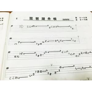 日本の民謡 五線譜 10集セット10％OFF〜唄いやすい楽譜〜唄譜/指導