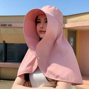 日除け帽子 遮光 UVカット レディース つば...の詳細画像4
