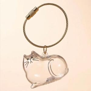 【2個セット】猫の毛収納ボトル キーホルダー ...の詳細画像4