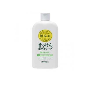 ミヨシ石鹸 無添加ボディソープ 白いせっけん 400mL (1個)