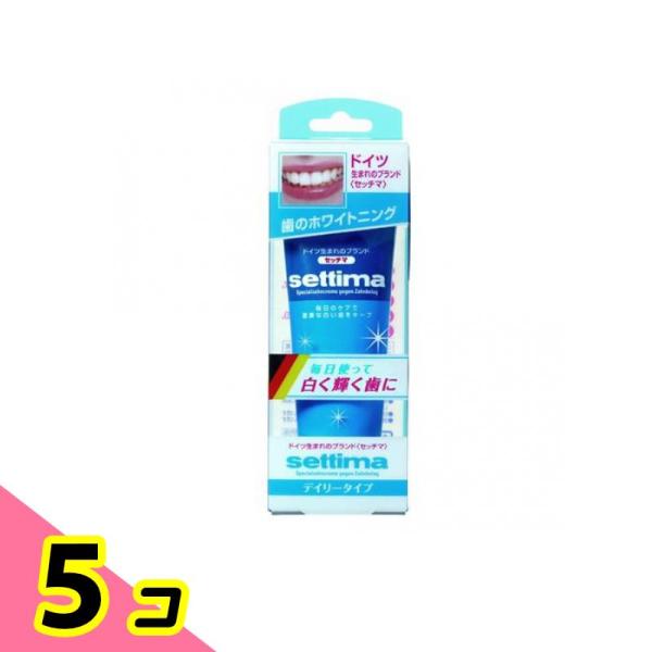 セッチマ はみがき[デイリータイプ] 80g 5個セット