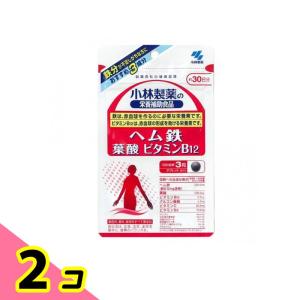 小林製薬の栄養補助食品 ヘム鉄 葉酸 ビタミンB12 90粒 ((約30日分)) 2個セット｜みんなのお薬ビューティ&コスメ店