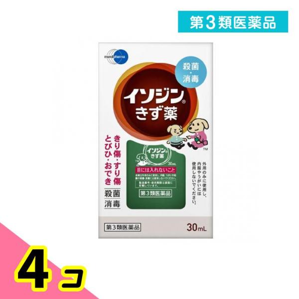 第３類医薬品 イソジン きず薬 30mL 傷薬 殺菌消毒薬 塗り薬 切り傷 擦り傷 とびひ おでき ...