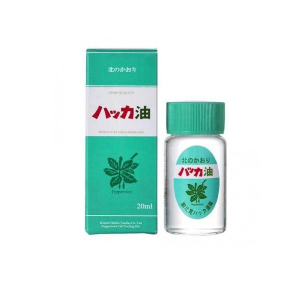 ハッカオイル 虫除け 北見ハッカ通商 ハッカ油 ボトル 20mL (1個)