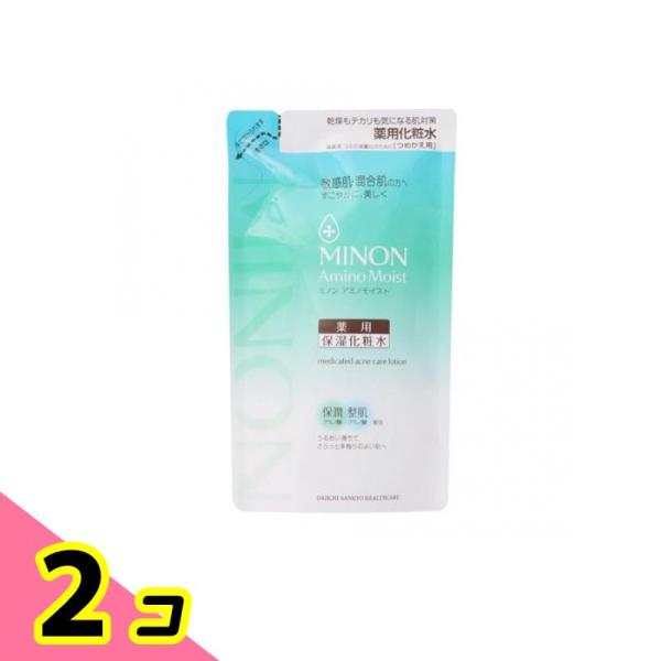 保湿化粧水 敏感肌 MINON ミノン アミノモイスト 薬用アクネケアローション 詰め替え用 130...