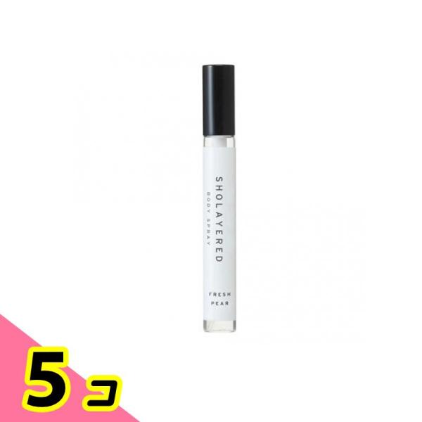 レイヤードフレグランス ボディスプレー フレッシュペア  10mL 5個セット