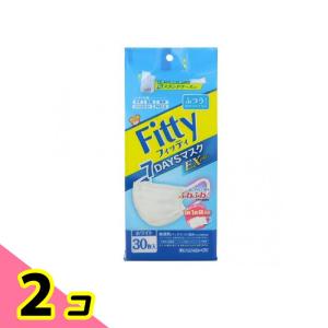 フィッティ 7デイズマスクEXプラス ふつう ホワイト ( 30枚入*5袋