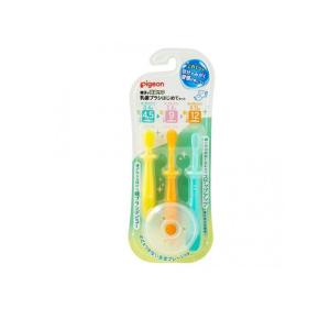 ピジョン 乳歯ブラシ はじめてセット レッスン段...の商品画像