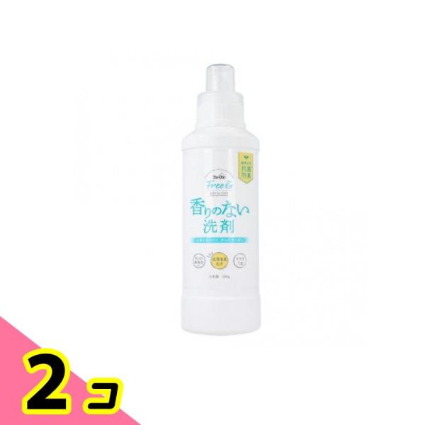 ファーファ Free&amp; フリーアンド 香りのない洗剤 無香料 500g (本体) 2個セット