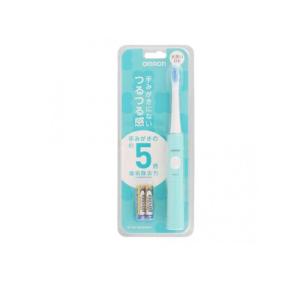 オムロン 音波式電動歯ブラシ 充電式 グリーン HT-B214-G 1セット (1個)｜minoku-beauty