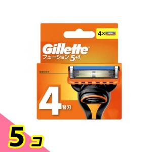 Gillette ジレット フュージョン5+1 マニュアル 替刃 4個入 (1個