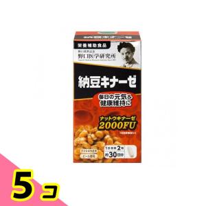 野口医学研究所 納豆キナーゼPREMIUM 4000FU 120粒 賞味期限2025.06