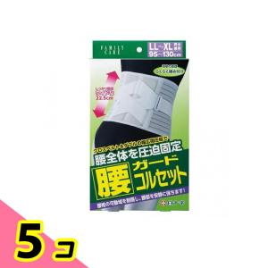 白十字 FC腰ガードコルセット 1個入 (LL-XLサイズ) 5個セット