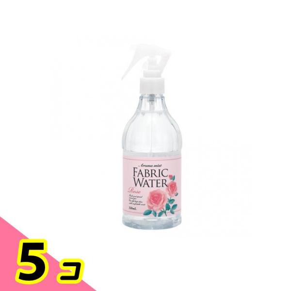 消臭・除菌ファブリックウォーター ローズ 350mL 5個セット