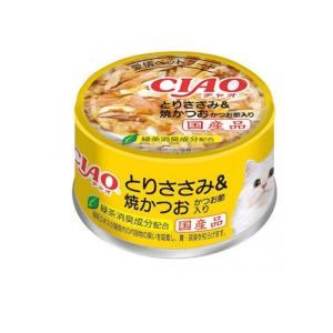96缶 いなば CIAO チャオ 缶 猫 とりささみ＆かにかまぼこ いなば CIAO(チャオ) ホワイティ 猫缶 とりささみ&かにかまぼこ 85g (1