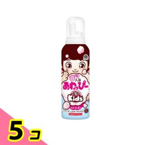 遊べる入浴 あわっぴー イチゴの香り 子供用 泡あそびお絵かき 160mL 5個セット