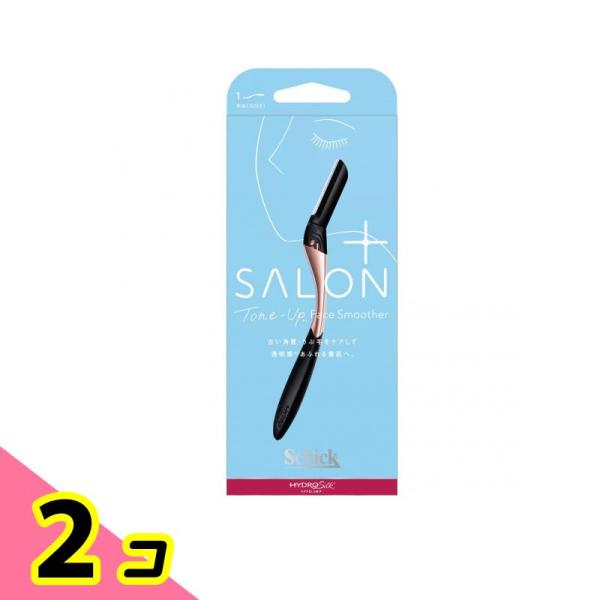 シック ハイドロシルク サロンプラス トーンアップフェイススムーサー ホルダー 1本入 2個セット