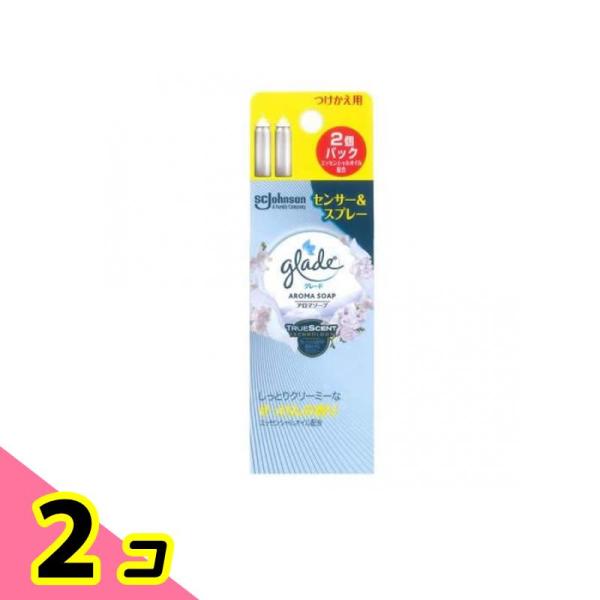 グレード 消臭センサー&amp;スプレー アロマソープつけかえ用 18mL (×2個パック) 2個セット