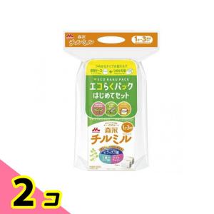 森永チルミル エコらくパック はじめてセット 800g 2個セット