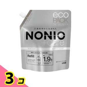 NONIO(ノニオ)プラス ホワイトニング デンタルリンス 液体歯磨き 詰め替え用 950mL 3個セット