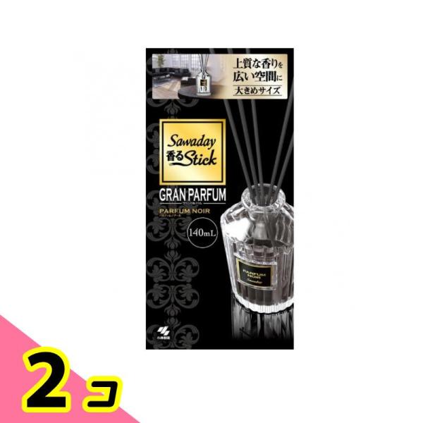 Sawaday(サワデー) 香るStick グランパルファム パルファムノアール 本体 140mL ...
