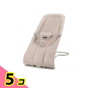 リッチェル バウンサー バウンシングシートN 1台入 (ローズベージュ) 5個セット