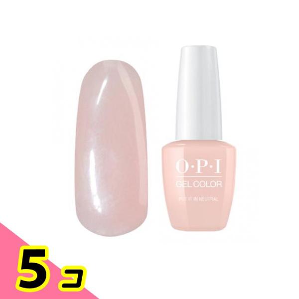 O・P・I  ジェルカラー BY OPI GCT65 15mL 5個セット