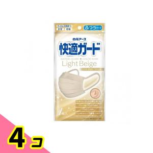 2個セット】白元アース 快適ガードプロ 立体タイプ ふつうサイズ 5枚入