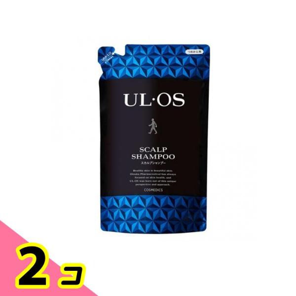 UL・OS(ウル・オス) 薬用スカルプシャンプー 420mL (詰め替え用パウチ) 2個セット