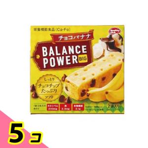 バランスパワービッグ チョコバナナ 2本× 2袋入 5個セット
