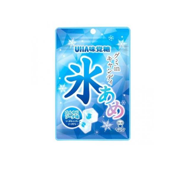 訳あり 使用期限2024年8月  UHA味覚糖 氷あめ ソーダ 63g (1個)