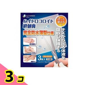 ハイドロコロイド絆創膏 フリーサイズ ( 3枚入*10個セット ) : 爽快