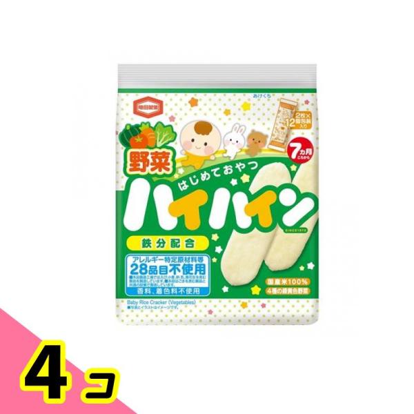 亀田製菓 野菜ハイハイン 40g 4個セット