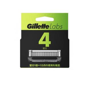 P&G ジレットラボ角質除去バー搭載替刃 替刃4個入 : サン P&G ジレットラボ角質除去バー搭載替刃 替刃4個入 : サン