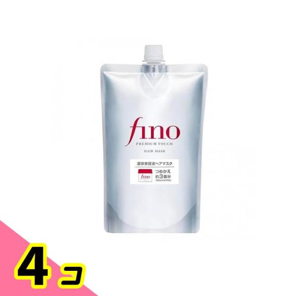 fino(フィーノ) プレミアムタッチ 濃厚美容液ヘアマスク 700g (詰め替え用) 4個セット