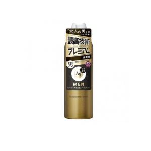 Ag DEO24 MEN(エージーデオ24メン) メンズデオドラントスプレープレミアム 無香性 LL 180g (1個)