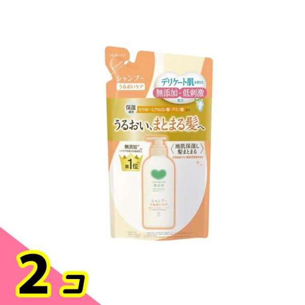 カウブランド 無添加シャンプー うるおいケア 詰め替え用 360mL 2個セット