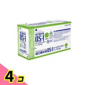 経口補水液 OS-1 オーエスワン ゼリー アップル風味 200g× 6袋入 4個セット