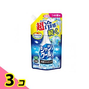 熱中対策 シャツクール 冷感ストロング 250mL (詰め替えパウチ) 3個セット｜みんなのお薬ビューティ&コスメ店(みんなのお薬)