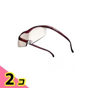 Hazuki ハズキルーペ ラージ 1.6倍 カラーレンズ 1個入 (赤) 2個セット