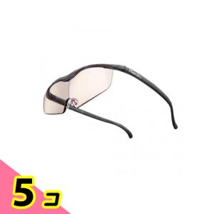 Hazuki ハズキルーペ ラージ 1.6倍 カラーレンズ 1個入 (ブラックグレー) 5個セット