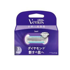 ジレット ヴィーナス スワール ダイヤモンド 艶すべ肌へ 替刃 3個入 (1個)