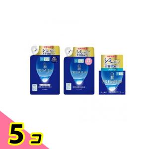 肌ラボ 白潤プレミアム 薬用浸透美白 化粧水 しっとりタイプ 170mL＆乳液 140mL 詰め替え用＆クリーム 50g 5個セット