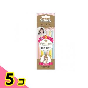 Schick(シック) プレミア 敏感肌用 顔そり用 Lディスポ 6本入 5個セット