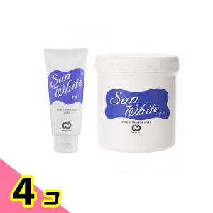 サンホワイトP-1 ワセリン チューブ品 50g &ボトル品400g 4個セット