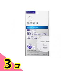 トランシーノ 薬用ブライトニングフェイシャルマスク 20mL× 4枚入 3個セット