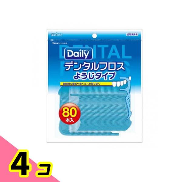 エビス デンタルフロス ようじタイプN 80本入 4個セット
